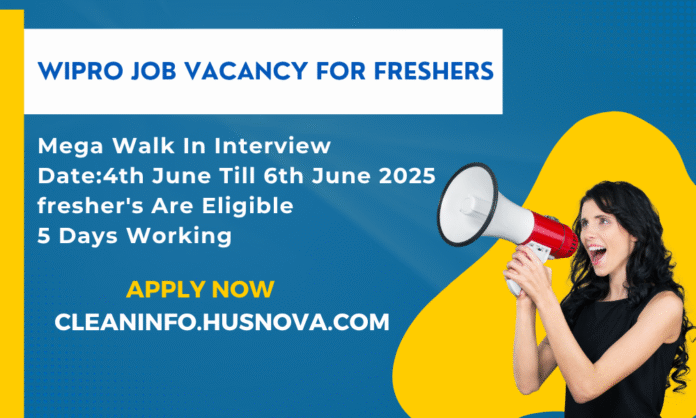 Wipro Job Vacancy for Fresher | Non-Voice Process Jobs